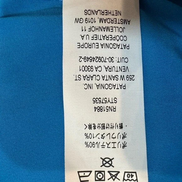 NWT Patagonia Trailfarer Shorts 4.5” Vessel Blue $59 Women’s S Running Shorts - Picture 9 of 9